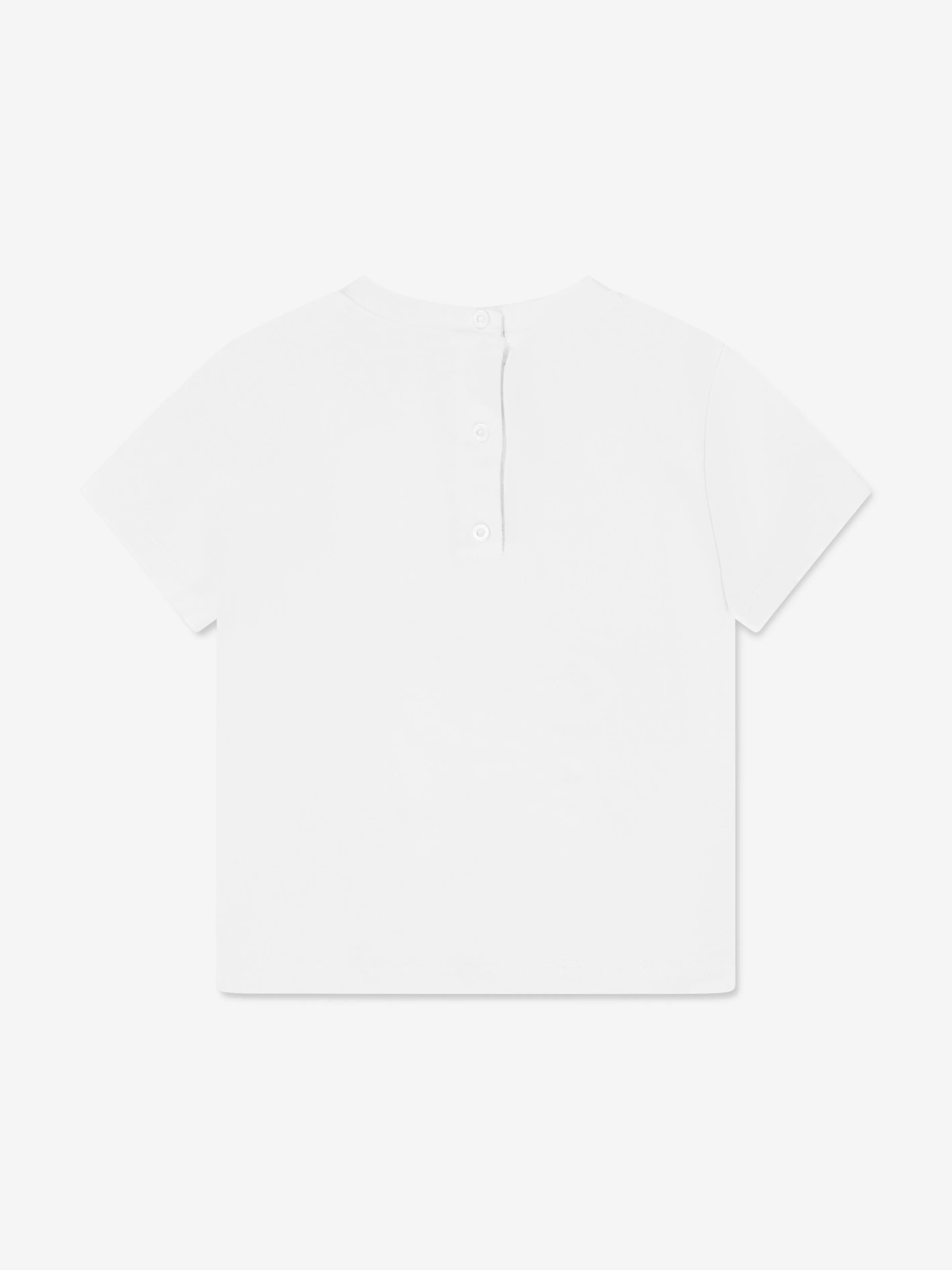 Fendi Baby Logo T-Shirt in White
