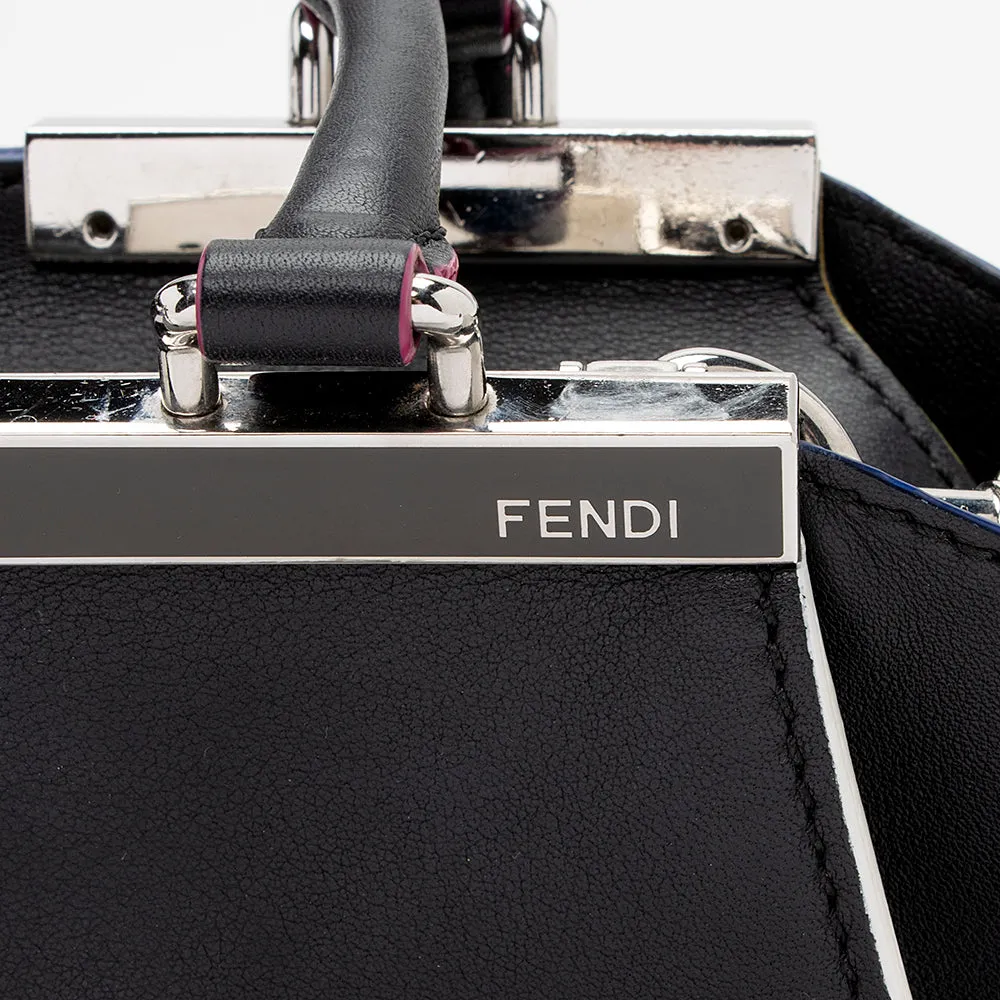 Fendi Leather Petite 2Jours Tote (SHF-20185)
