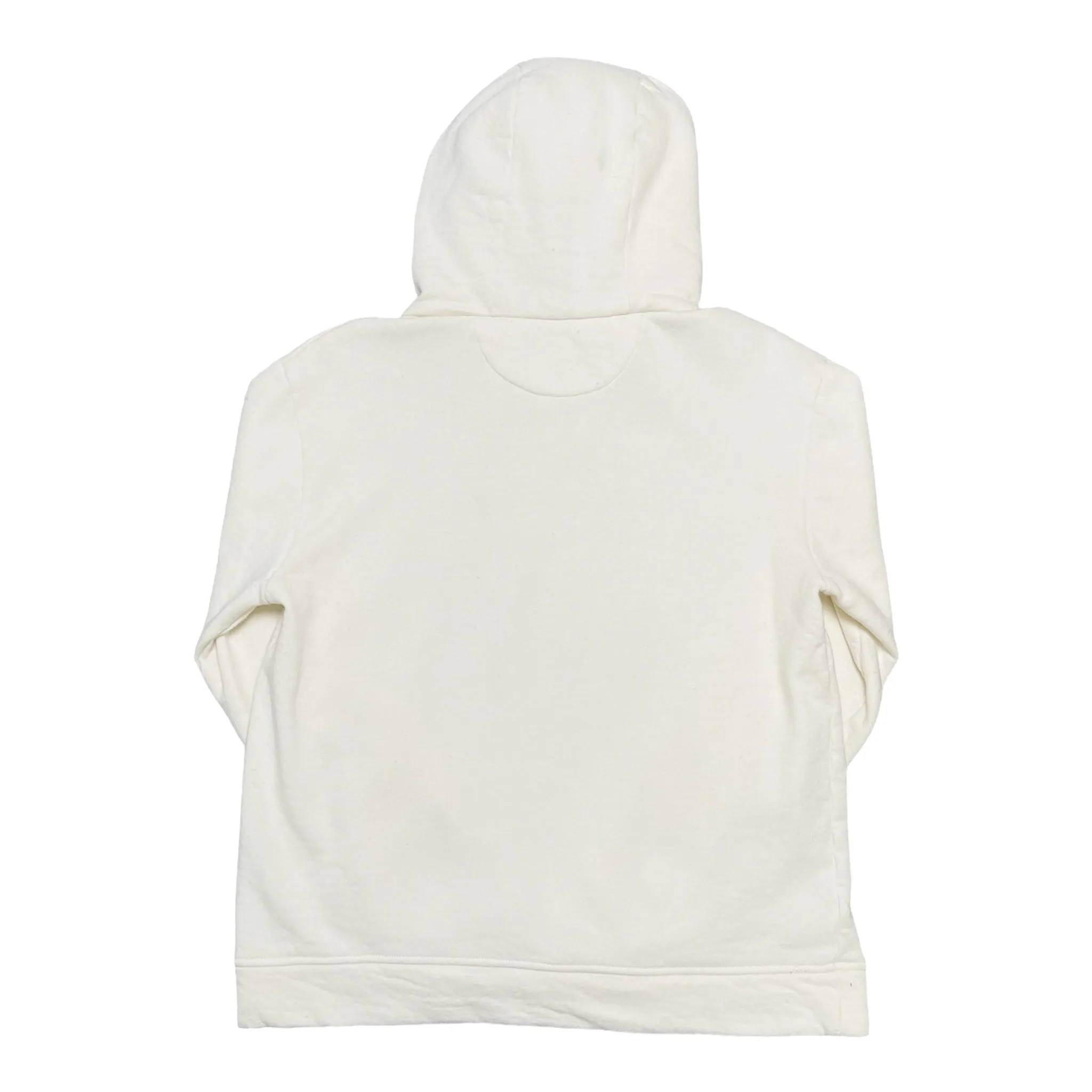 Fendi Logo Hooded Sweatshirt Cream Pre-Owned