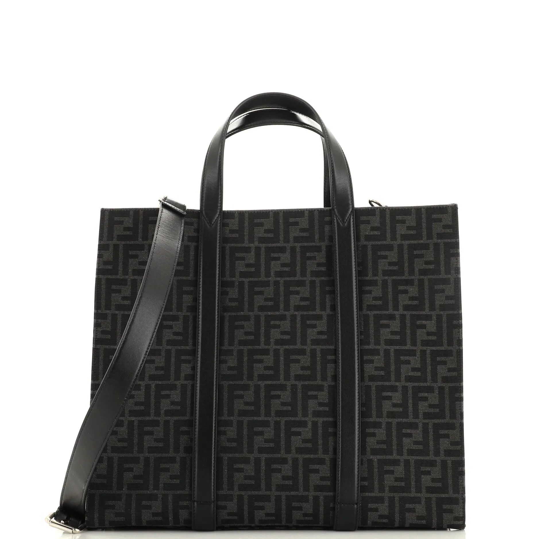 FENDI Shopper Tote Zucca Canvas Large