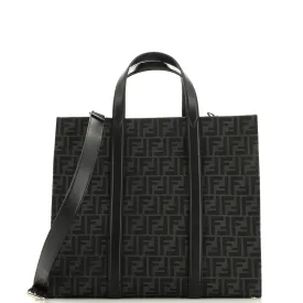 FENDI Shopper Tote Zucca Canvas Large