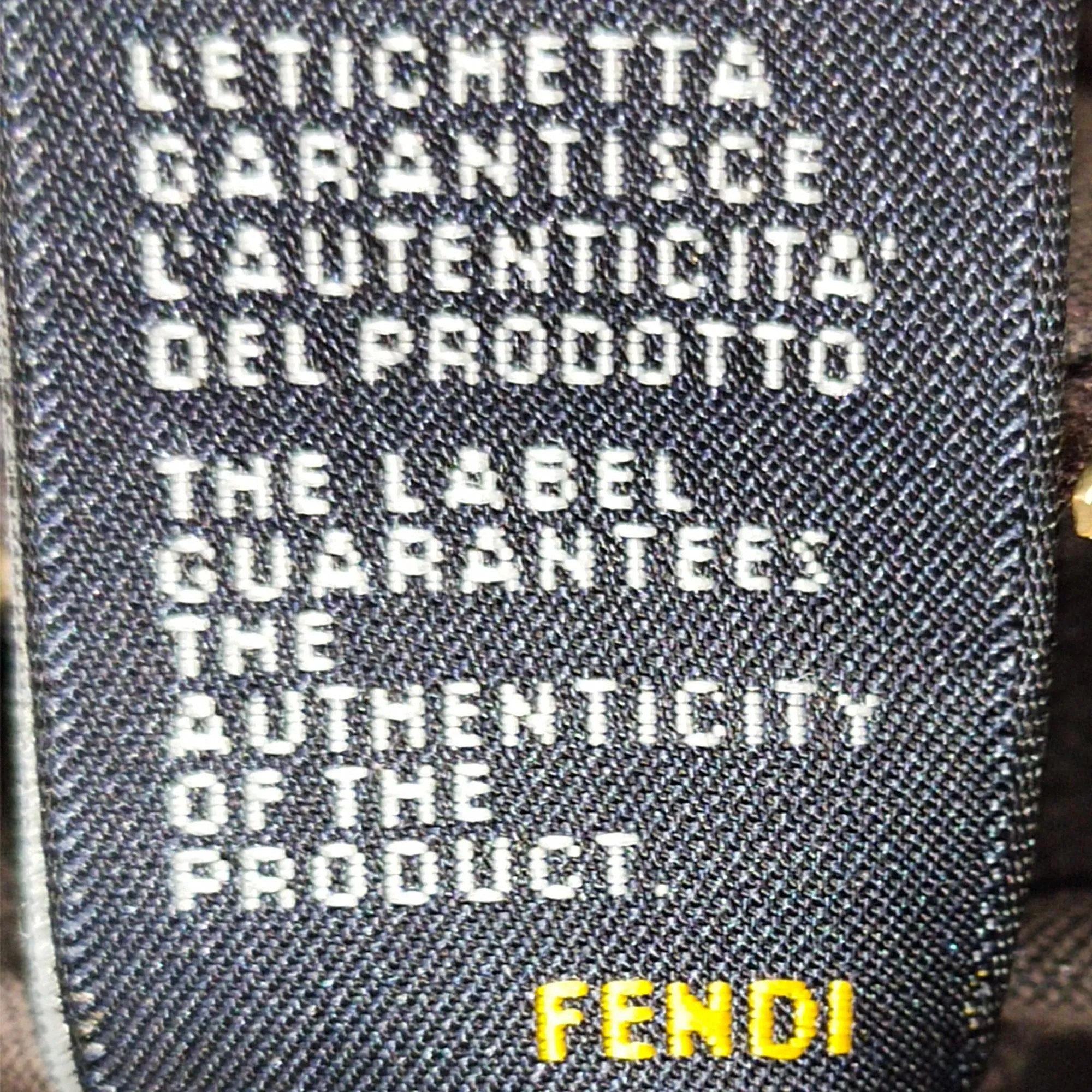 Fendi Twins Leather Tote Bag (SHG-5TD57t)