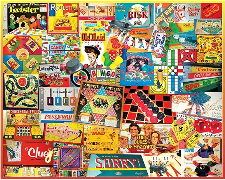 Games We Played 1000 Piece Jigsaw Puzzle