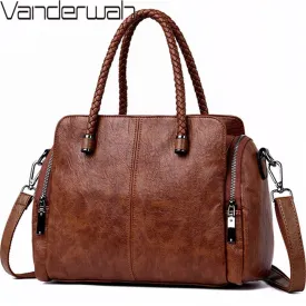 Genuine Brand Tote Bag Leather Luxury Handbags Women Bags Designer