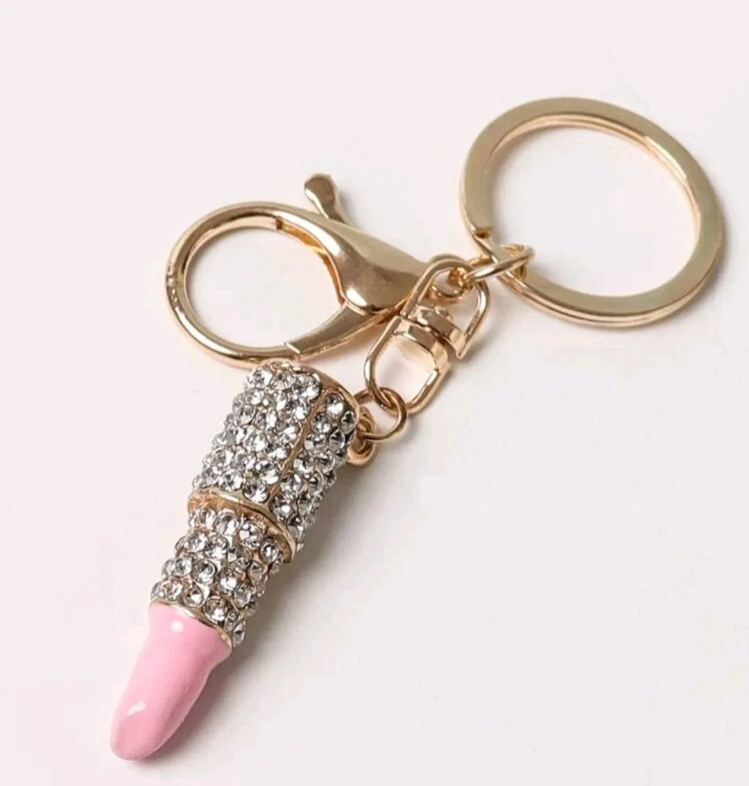 Get Ready To Glow Lipstick Keychain