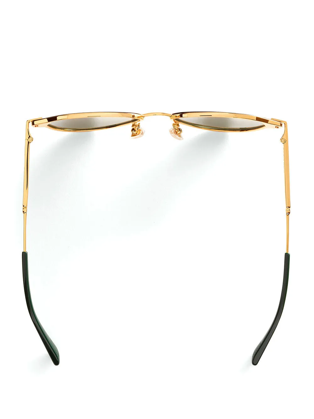 Glaze metal aviator sunglasses