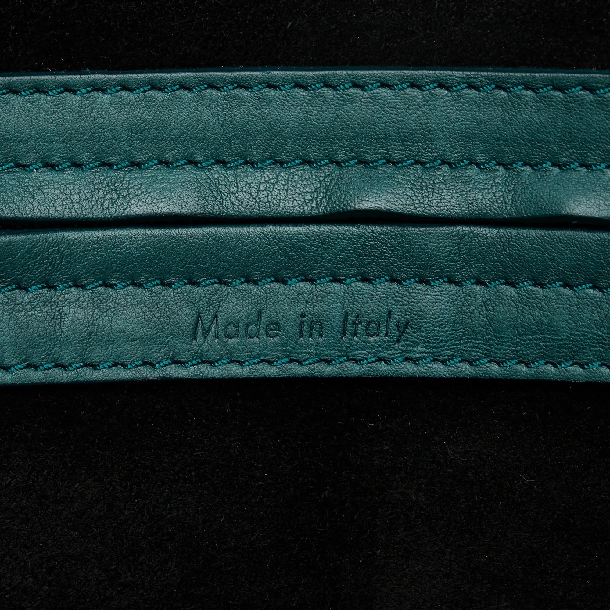Green Celine Phantom Luggage Tote