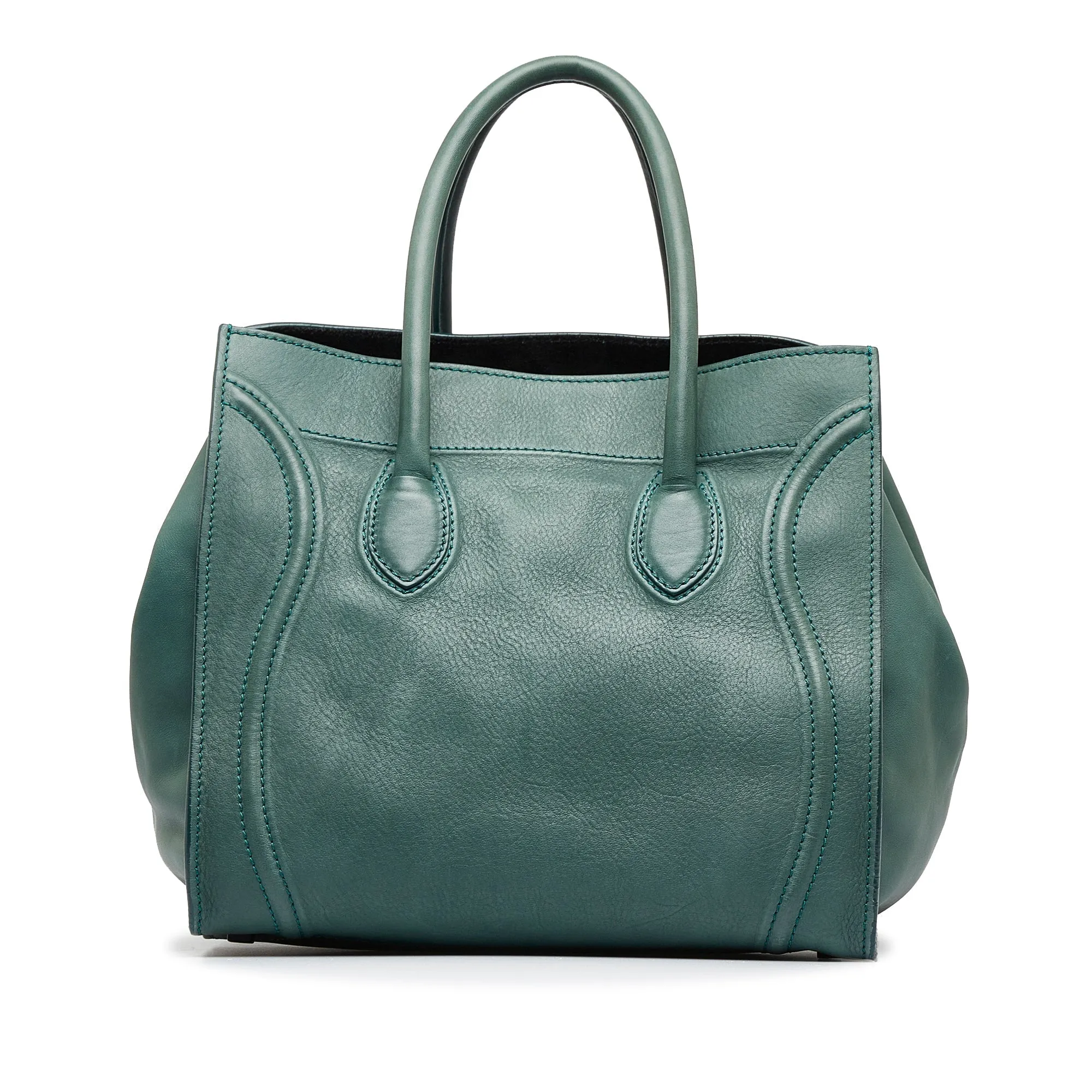 Green Celine Phantom Luggage Tote