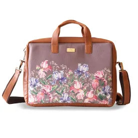 Grey Irises Women's Laptop Bag