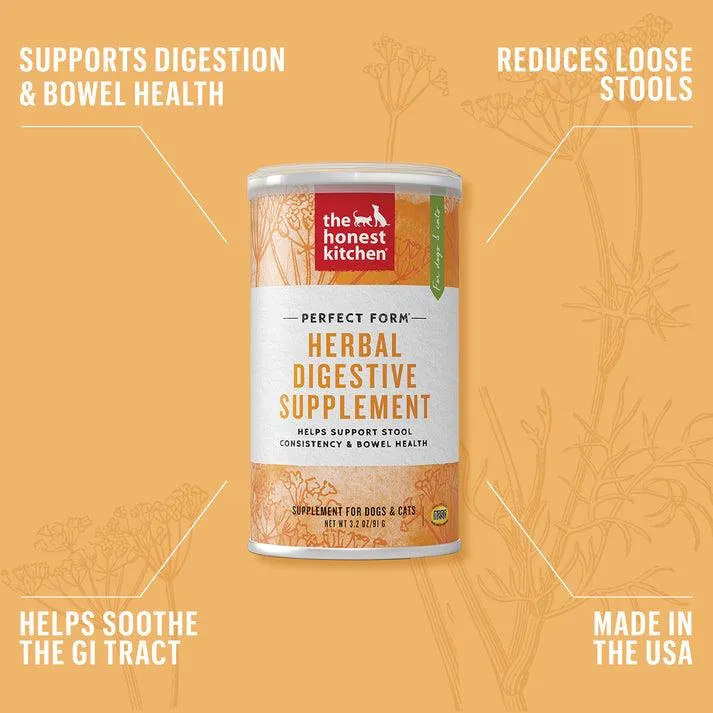 Honest Kitchen Perfect Form Herbal Digestive Supplement 3.2oz