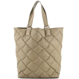 Hot Steam Padded Open Tote Leather Tall
