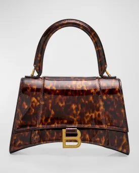 Hourglass Small Shell-Print Bag