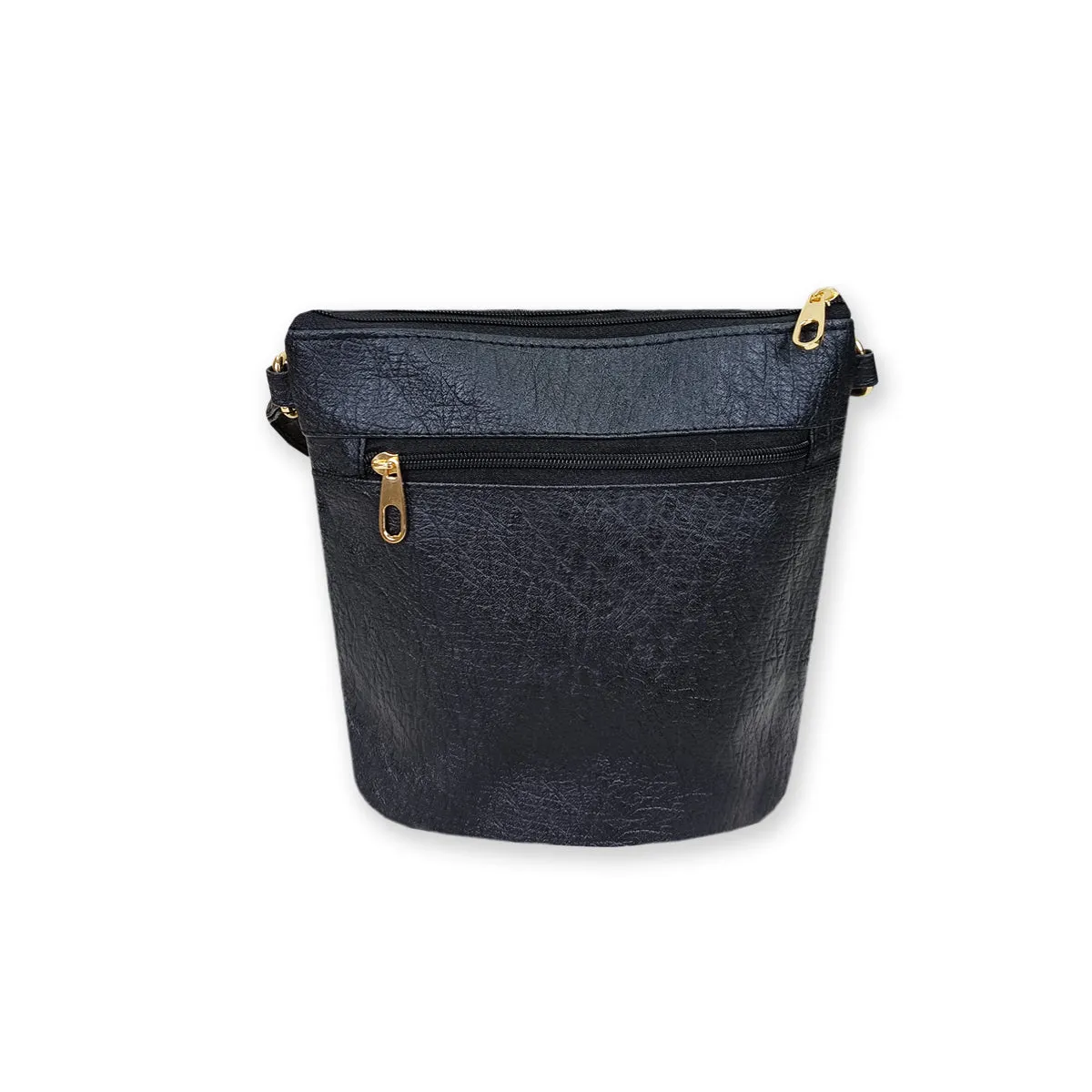 Indian Heart Block-Printed Bucket Sling Bag