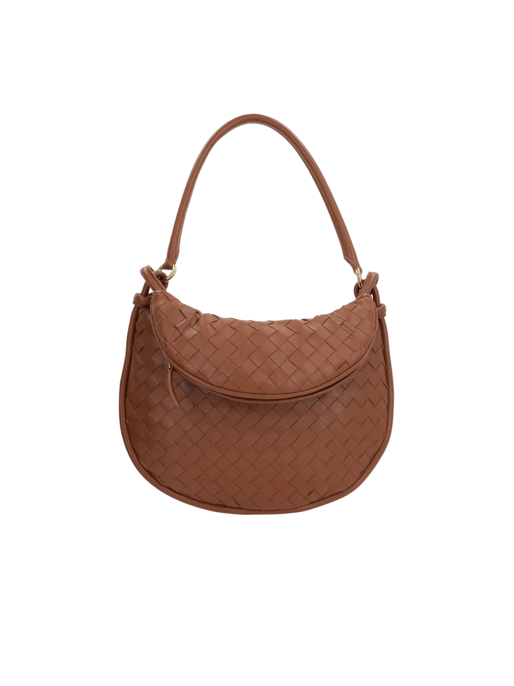 Intrecciato Gemelli Leather Hobo Bag