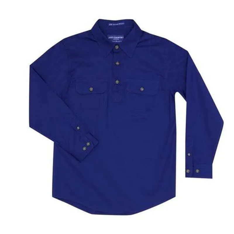 JCA Boys Lachlan Work Shirt