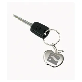 Keychain - Silver Apple