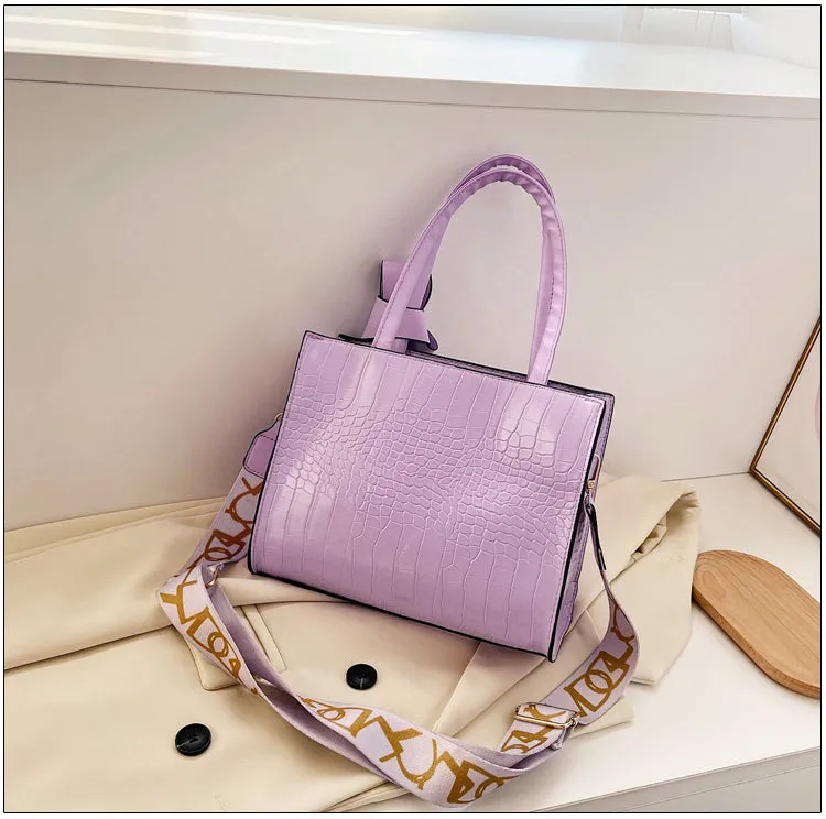 Knot Wide Strap Handbags