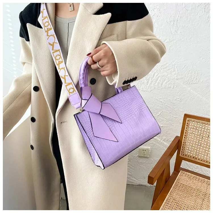 Knot Wide Strap Handbags