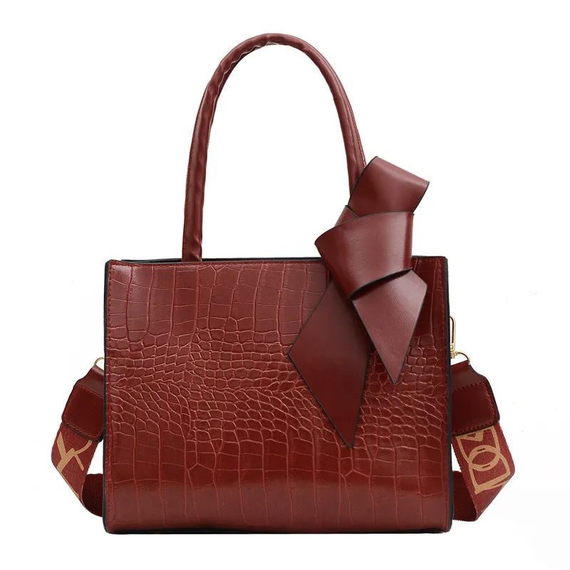 Knot Wide Strap Handbags