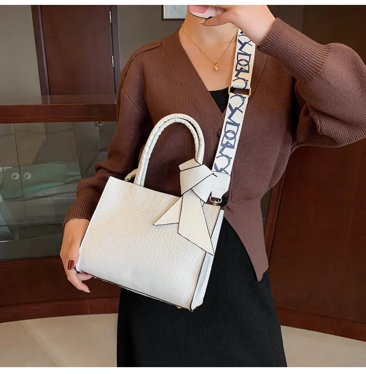 Knot Wide Strap Handbags