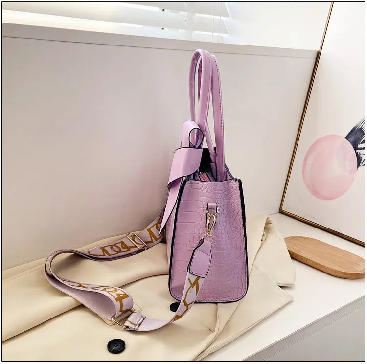 Knot Wide Strap Handbags