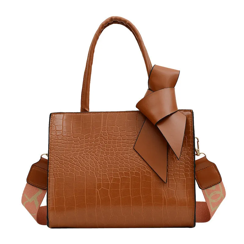 Knot Wide Strap Handbags