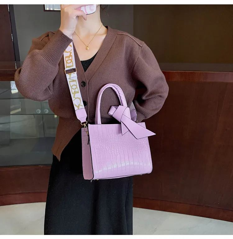 Knot Wide Strap Handbags