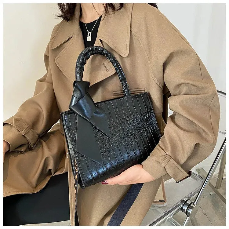 Knot Wide Strap Handbags