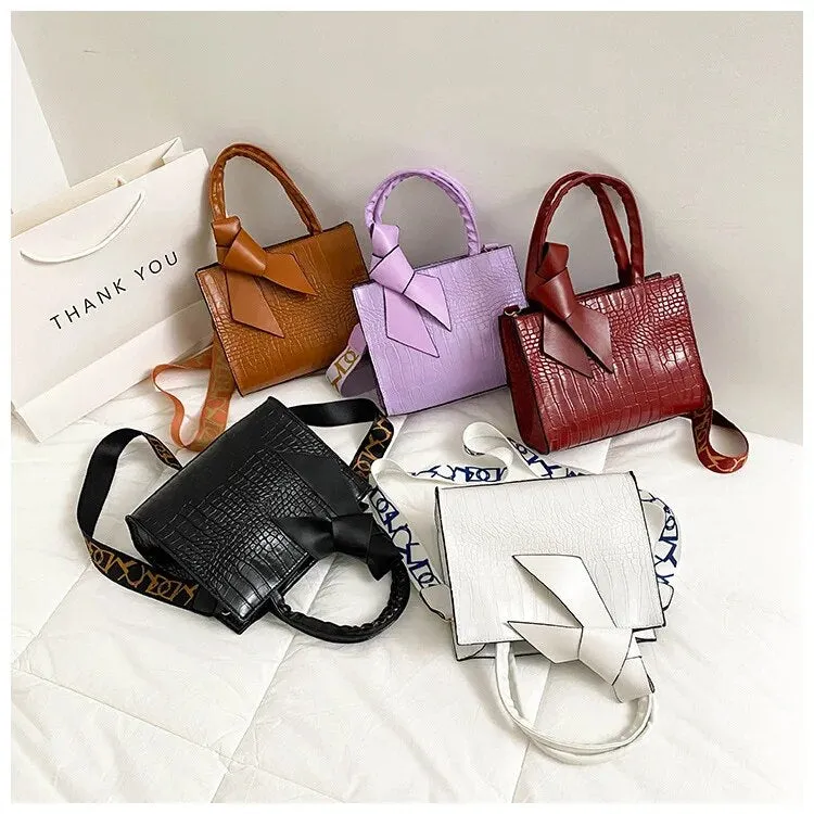 Knot Wide Strap Handbags
