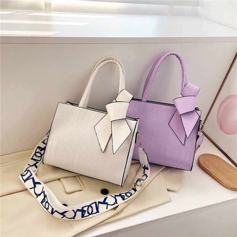 Knot Wide Strap Handbags
