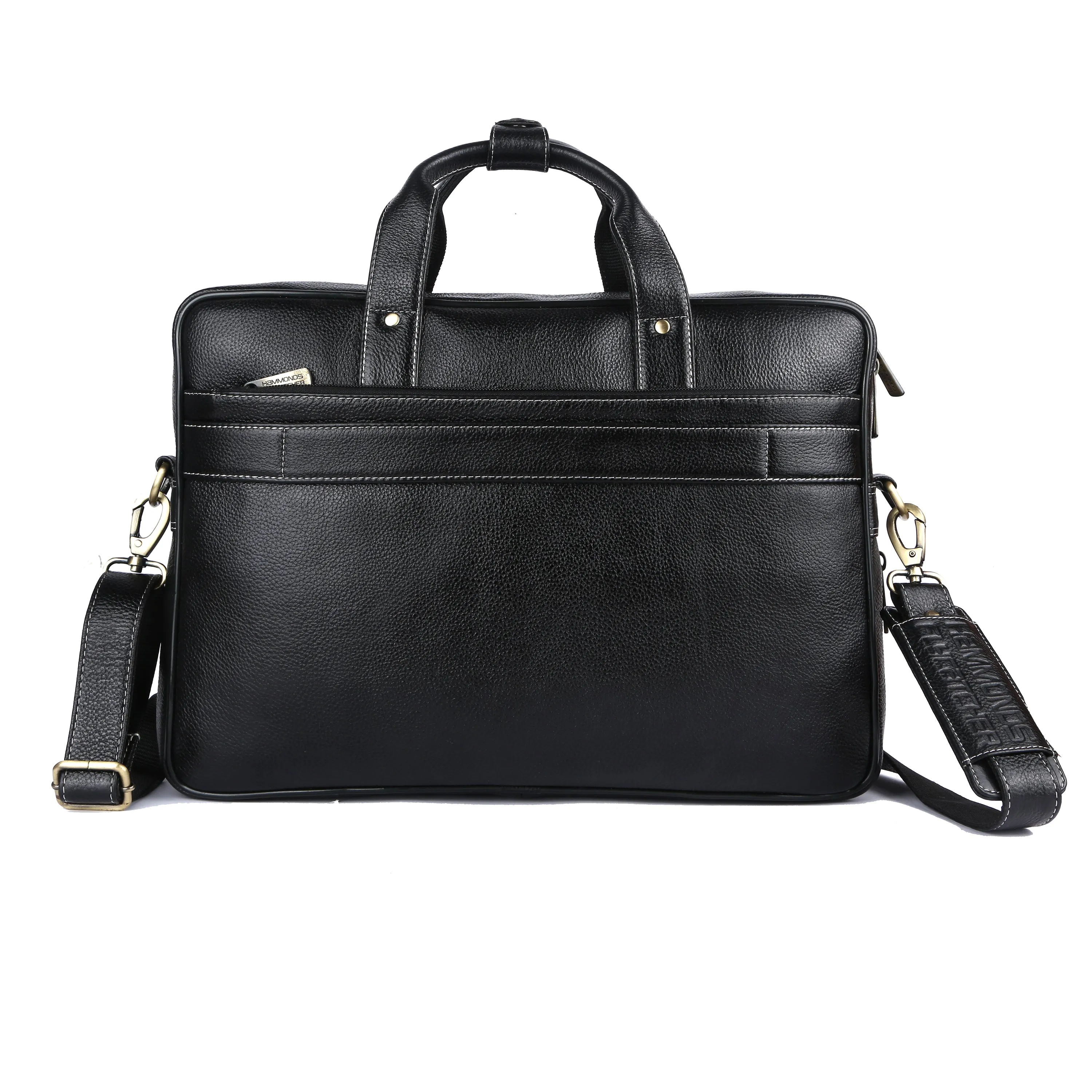 Laptop Bag for Men - Genuine Leather - Fits Upto 16 Inch Laptop
