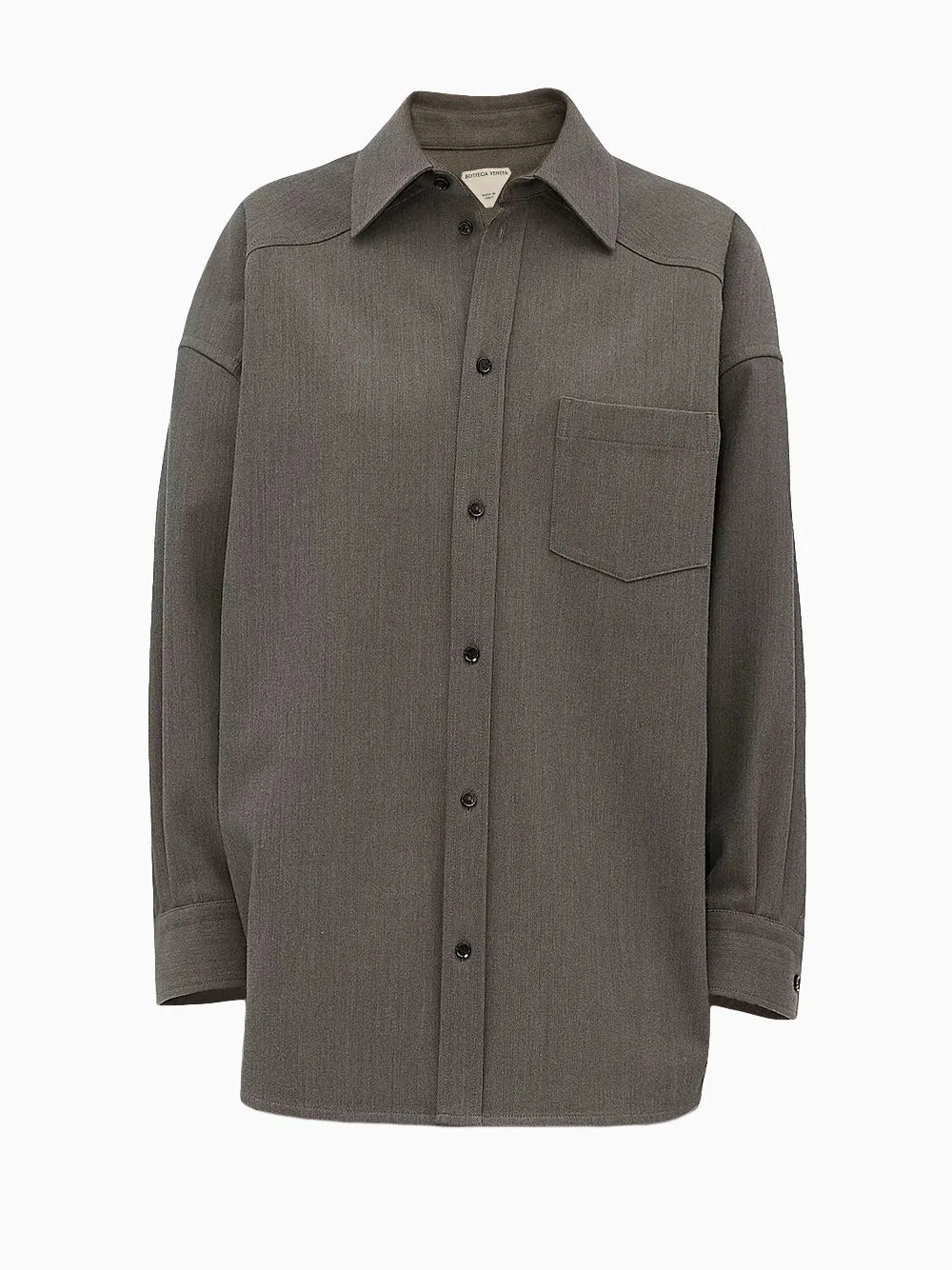Light wool shirt