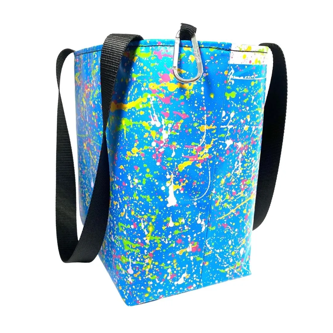 **Limited Release** Banner Tote Bag, Large: "Bright and Happy"
