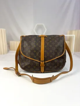 LOUIS VUITTON  Brown Unisex Crossbody Sling Bag
