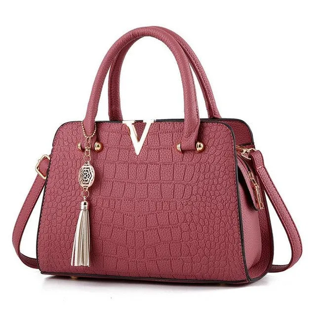 Luxury Crocodile Leather women Handbags