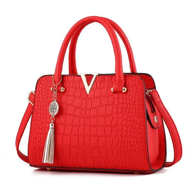 Luxury Crocodile Leather women Handbags