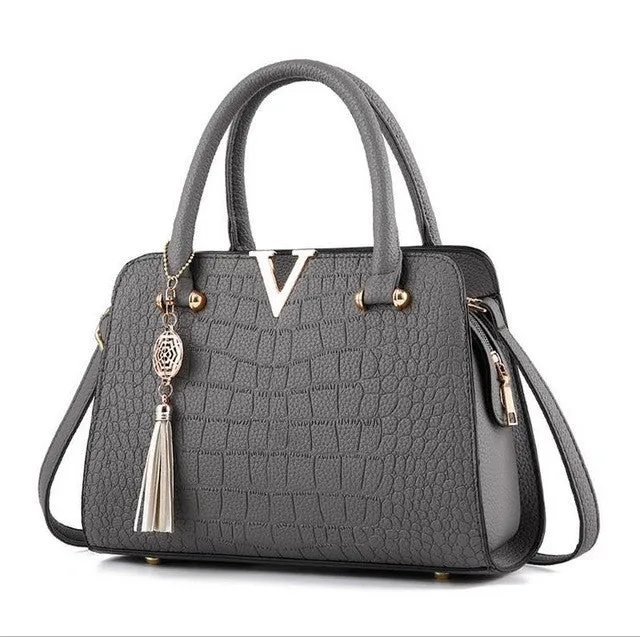 Luxury Crocodile Leather women Handbags