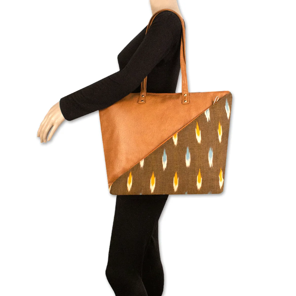 Mad Mustard Ikat Office Bag
