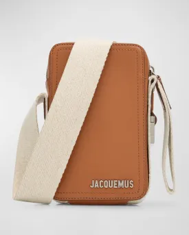 Men's Le Cuerda Vertical Crossbody Bag