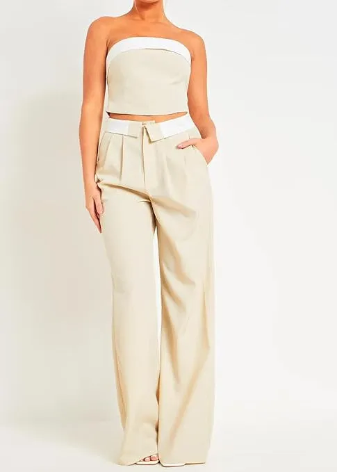 Modestique london| Elegent Beige Set