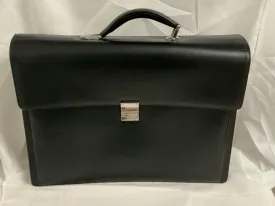 Montblanc Soft Grain Leather Triple Gusset Briefcase