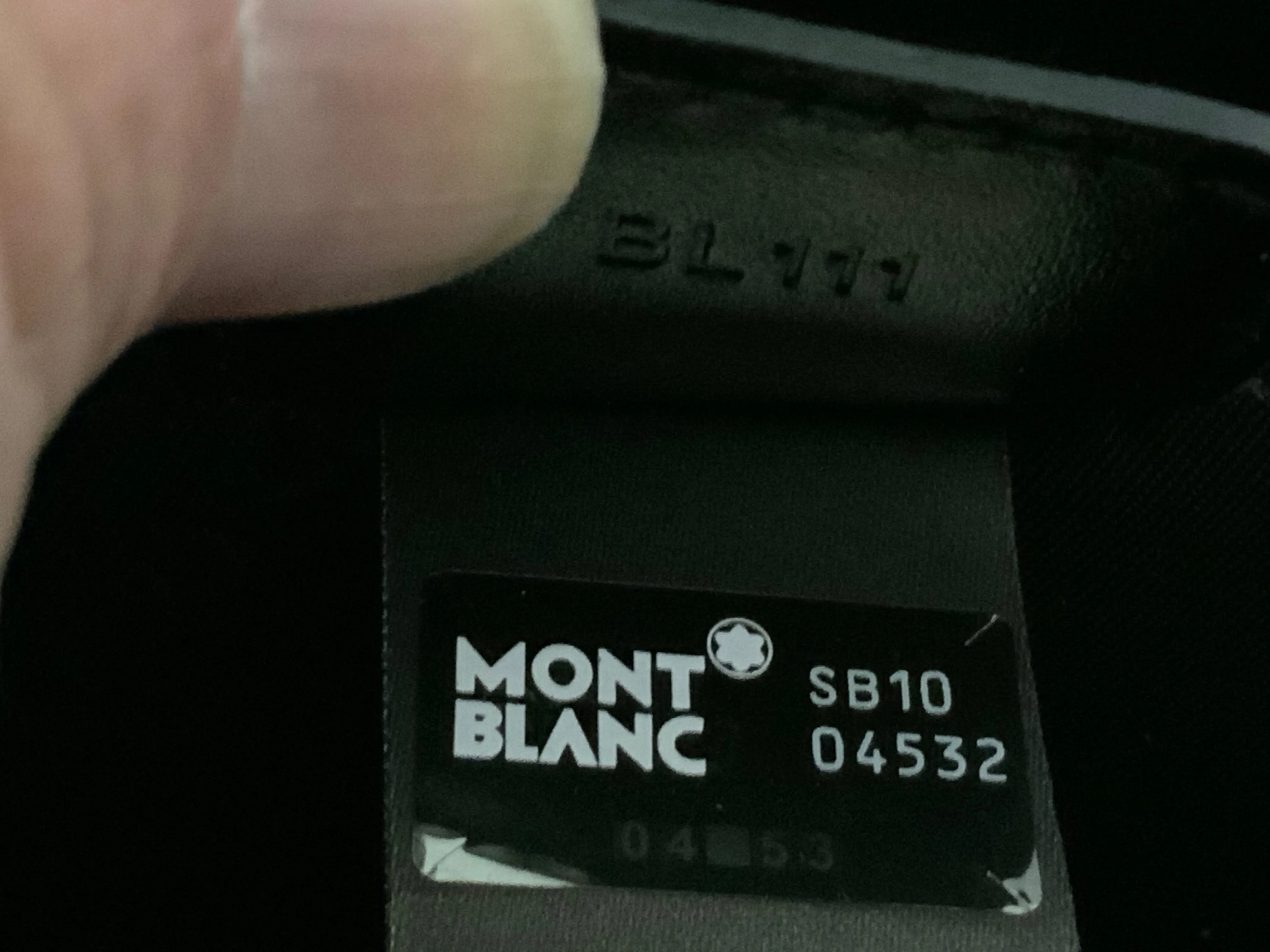 Montblanc Soft Grain Leather Triple Gusset Briefcase