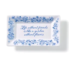 Monticello Garden Friendship Ring Tray
