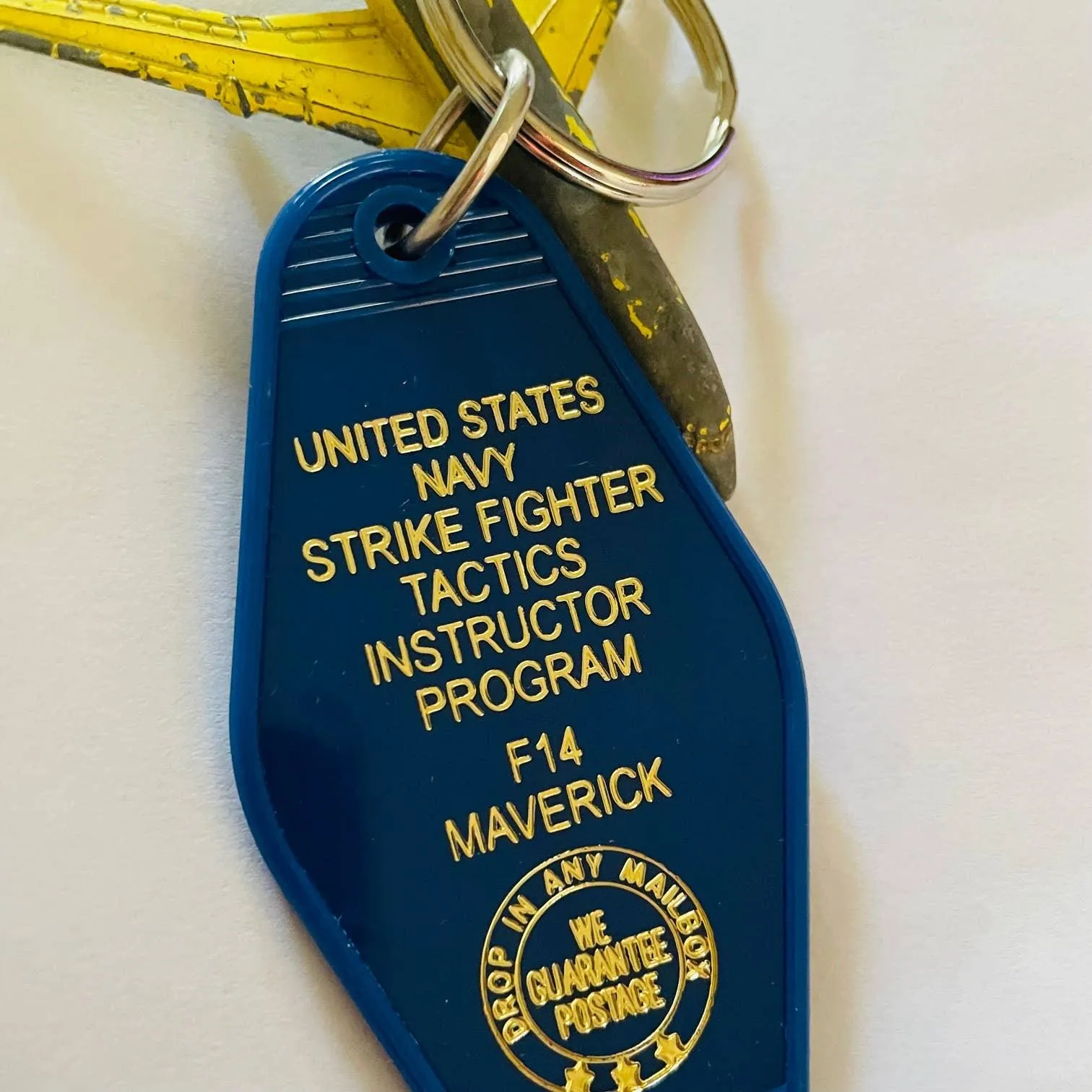 Motel Key Fob - Top Gun US Navy