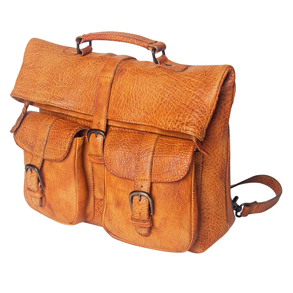 Never Mind Nmbgz123A Briefcase Vintage Handmade Genuine Cowhide Leather Women Bag Western Handbag Purse