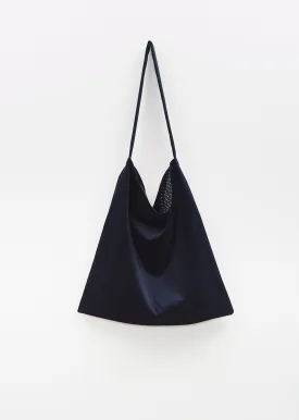 One Shoulder Bag — Black Navy