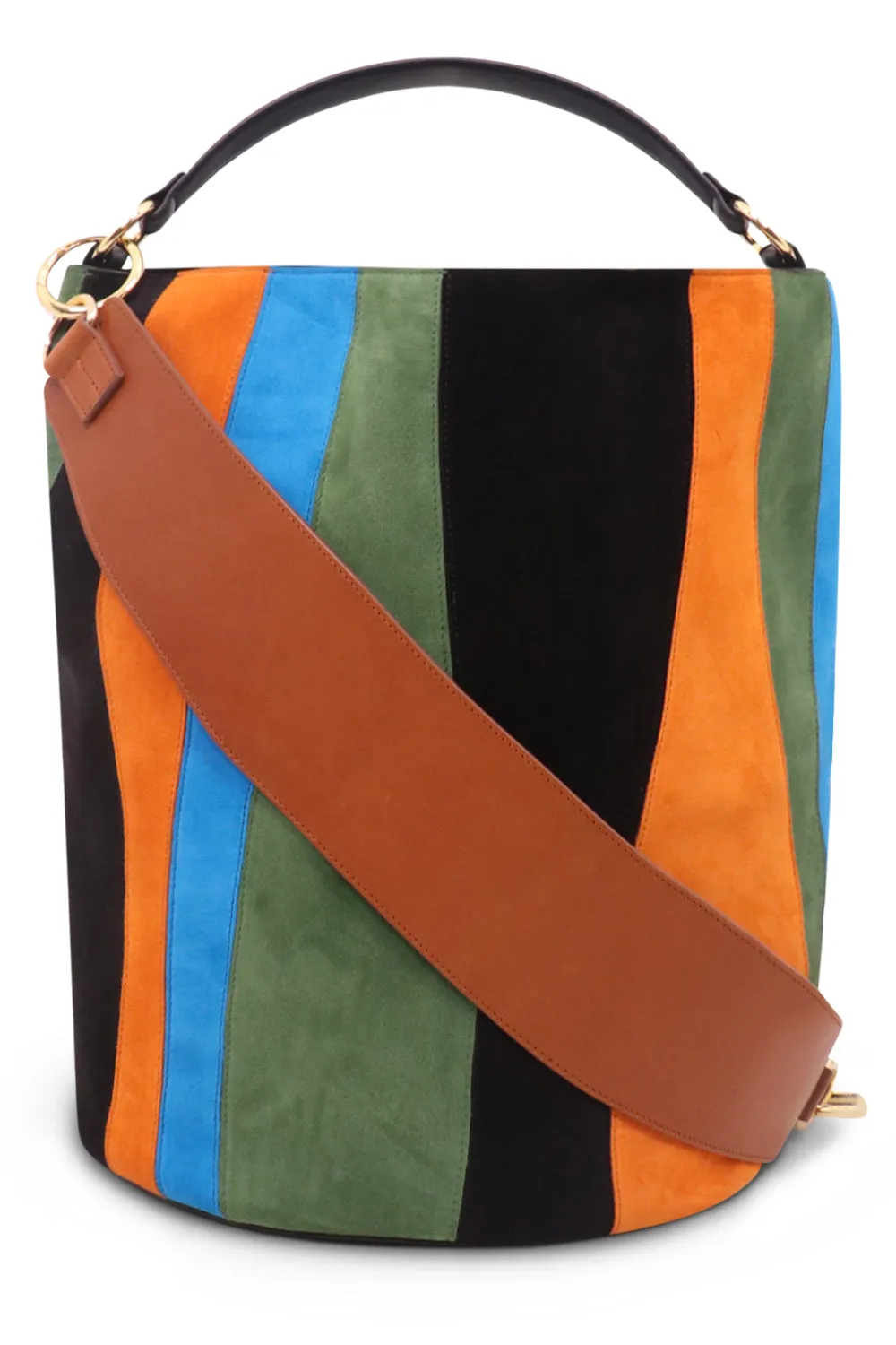 PATCH CYLINDER MAXI BAG | GREEN