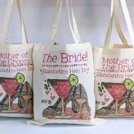 Personalised Hen Party Bags