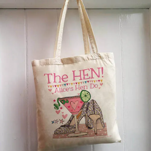 Personalised Hen Party Bags