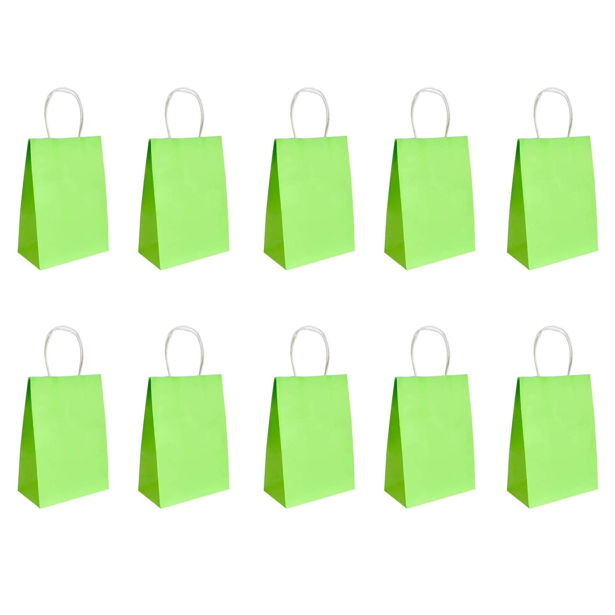 Plain Matt Gift Bag - Set of 10 (Colours Available)